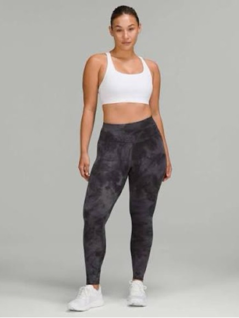 Lululemon Wunder Train Contour fit diamond dye grey 25’